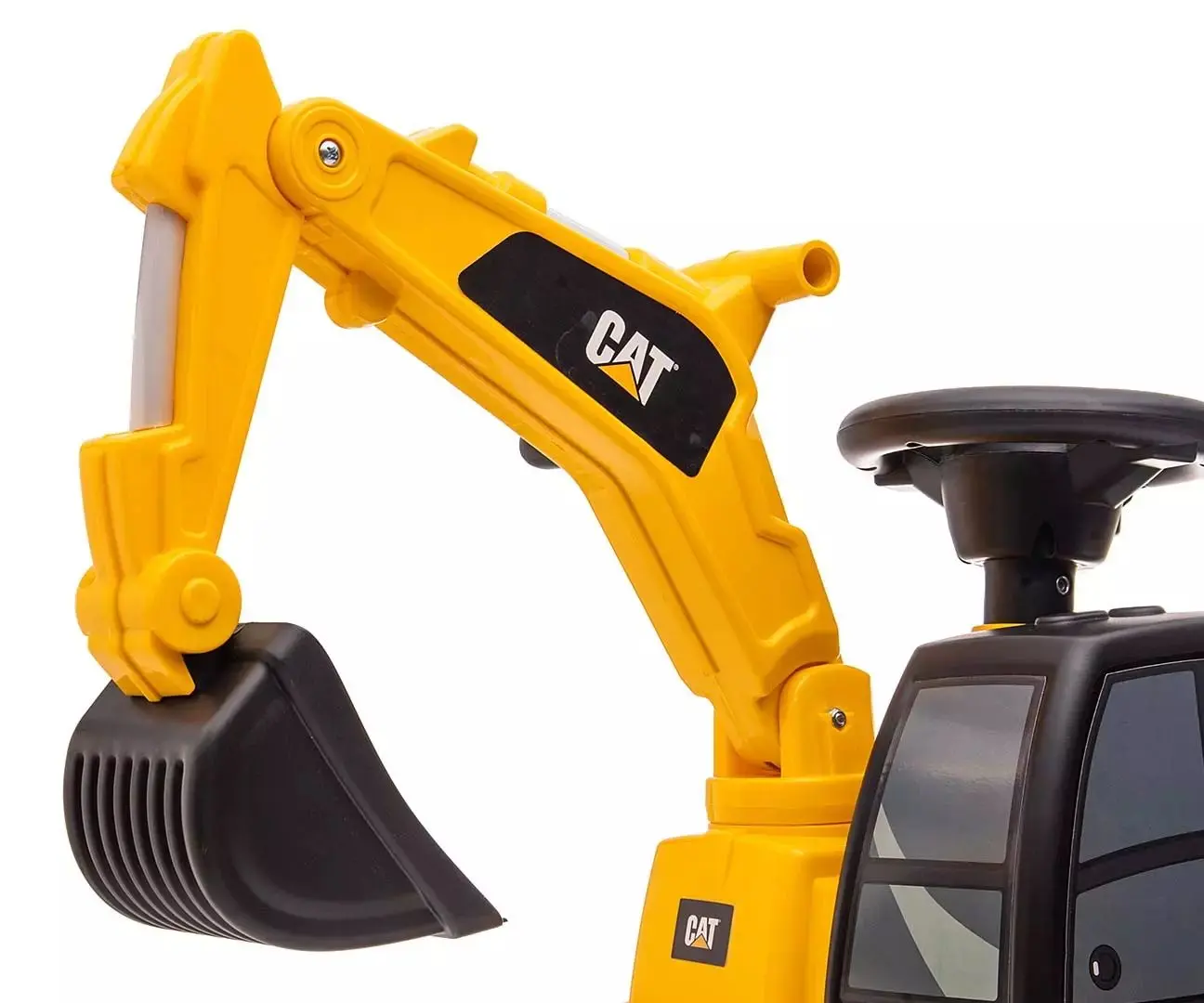Tolocar Milly Mally CAT Excavator (Yellow) - 6