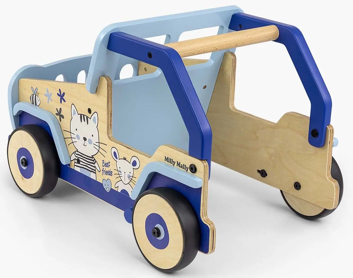 Tolocar Milly Mally Explorer Cat and Mouse (Blue) - 4