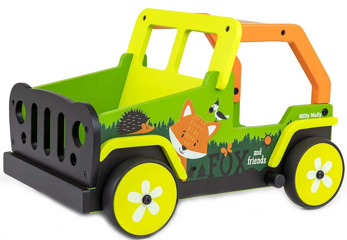 Tolocar Milly Mally Explorer Fox and Friends (Green)
