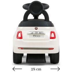 Толокар Milly Mally Fiat 500 (White) Thumb
