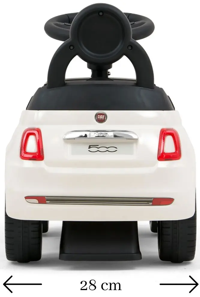 Толокар Milly Mally Fiat 500 (White) - 6