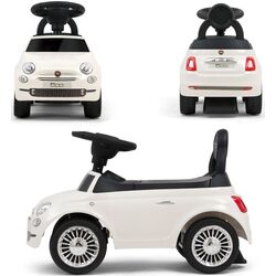 Толокар Milly Mally Fiat 500 (White) Thumb