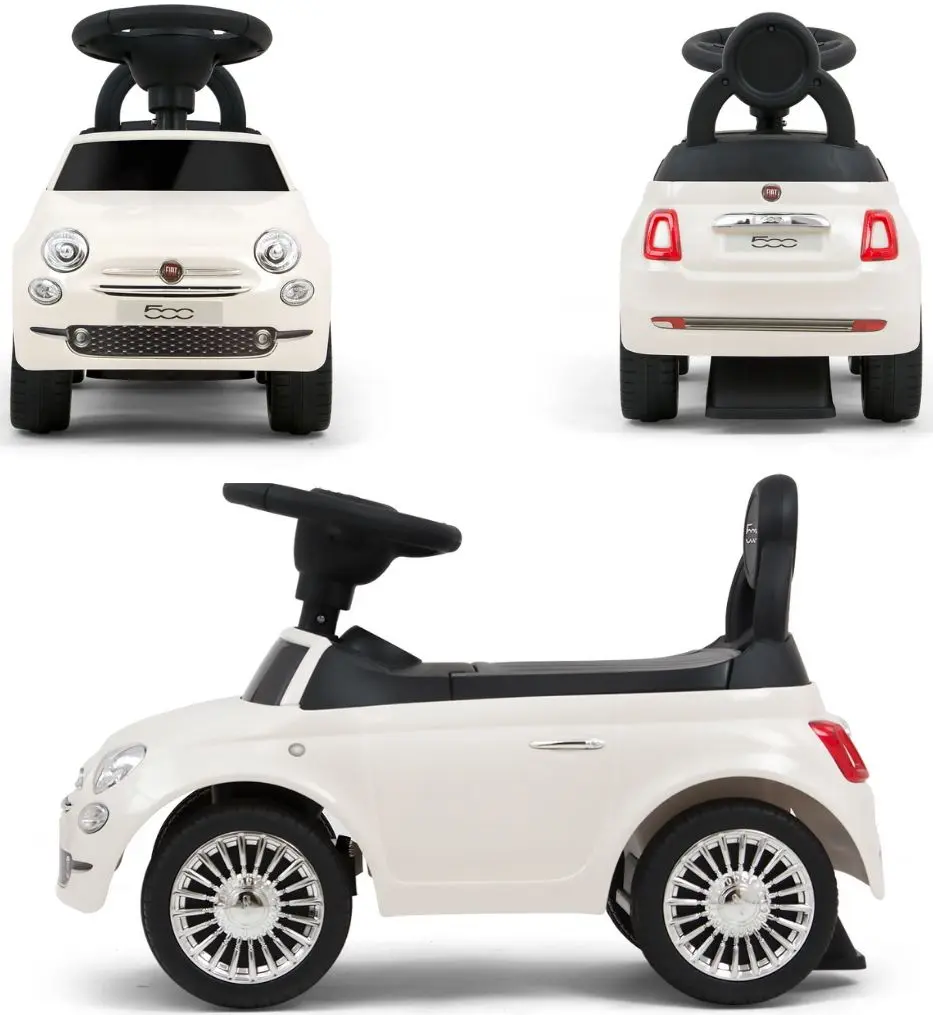 Толокар Milly Mally Fiat 500 (White) - 2