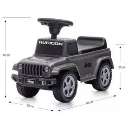 Tolocar Milly Mally Jeep Rubicon Gladiator (Grey) Thumb