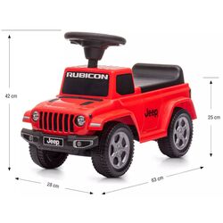Tolocar Milly Mally Jeep Rubicon Gladiator (Red) Thumb