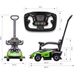 Tolocar Milly Mally Lamborghini Essenza SC V12 (Green) Thumb