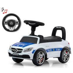 Tolocar Milly Mally Mercedes-AMG C63 Coupe S Police (White/Blue) Thumb