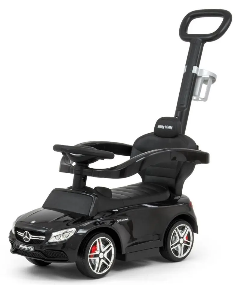 Tolocar Milly Mally Mercedes-AMG C63 Coupe cu mâner (Black)