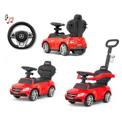 Tolocar Milly Mally Mercedes-AMG C63 Coupe cu mâner (Red) Thumb
