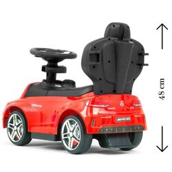 Tolocar Milly Mally Mercedes-AMG C63 Coupe cu mâner (Red) Thumb