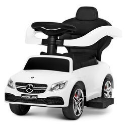 Tolocar Milly Mally Mercedes-AMG C63 Coupe с ручкой (White) Thumb