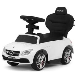 Tolocar Milly Mally Mercedes-AMG C63 Coupe с ручкой (White) Thumb