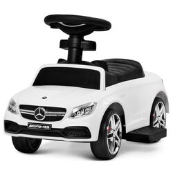 Tolocar Milly Mally Mercedes-AMG C63 Coupe с ручкой (White) Thumb