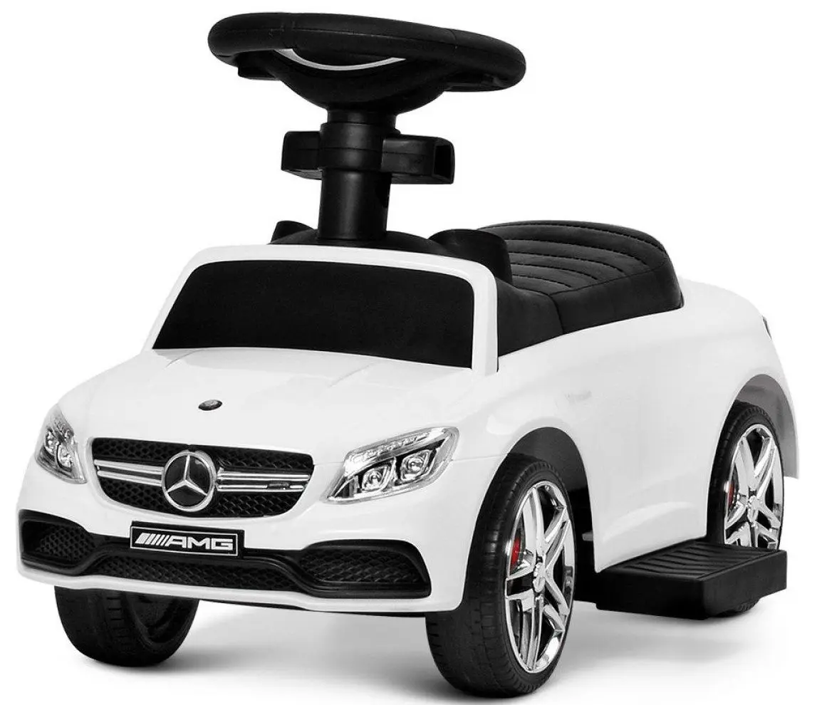 Tolocar Milly Mally Mercedes-AMG C63 Coupe с ручкой (White) - 5