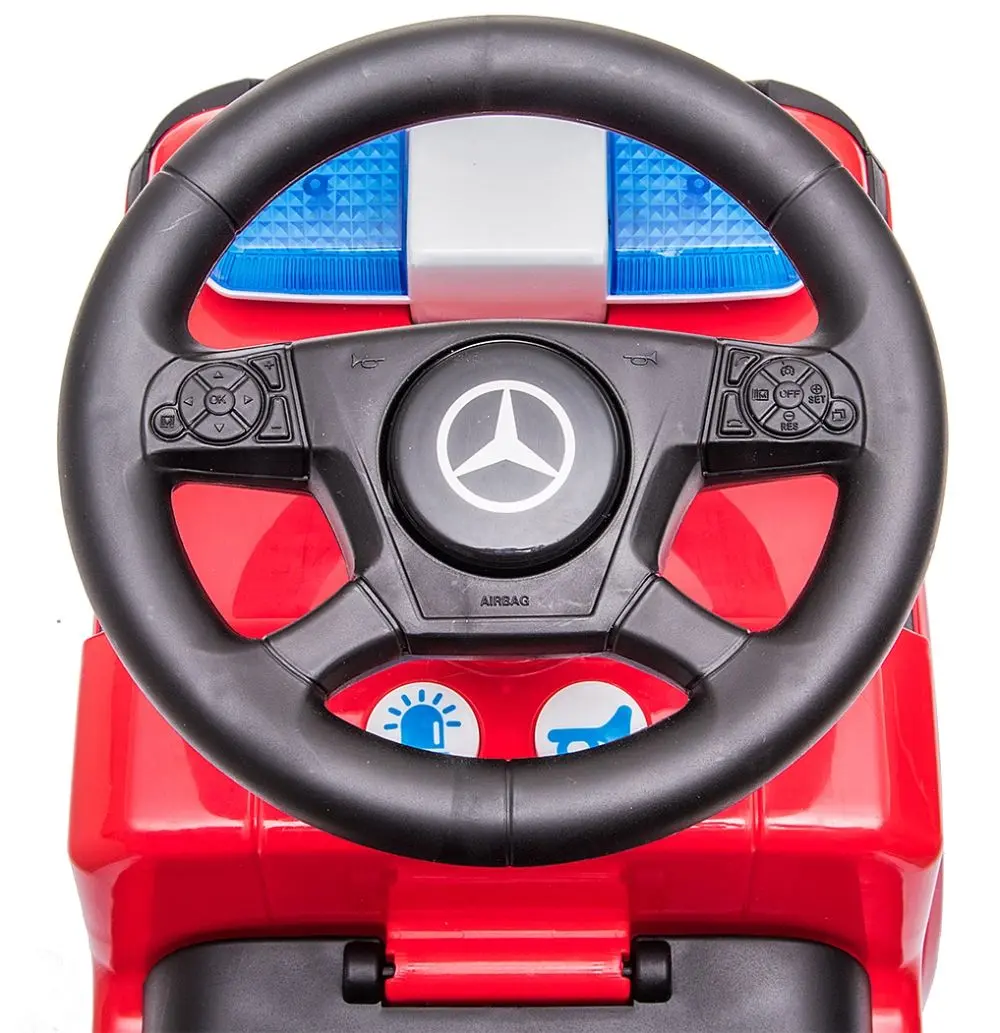 Tolocar Milly Mally Mercedes Antos Fire Truck (Red) - 6