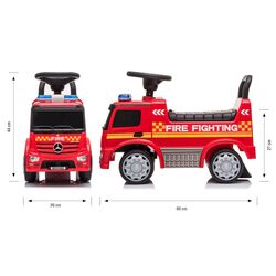 Tolocar Milly Mally Mercedes Antos Fire Truck (Red) Thumb
