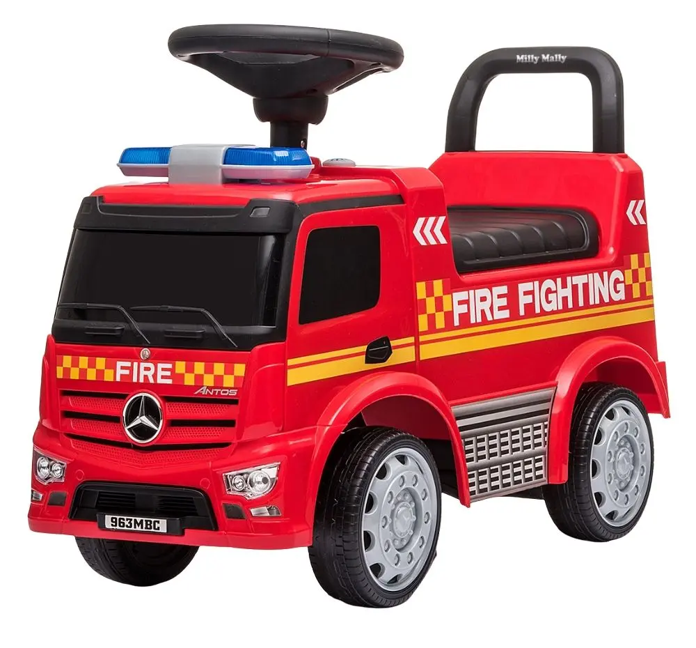 Tolocar Milly Mally Mercedes Antos Fire Truck (Red)