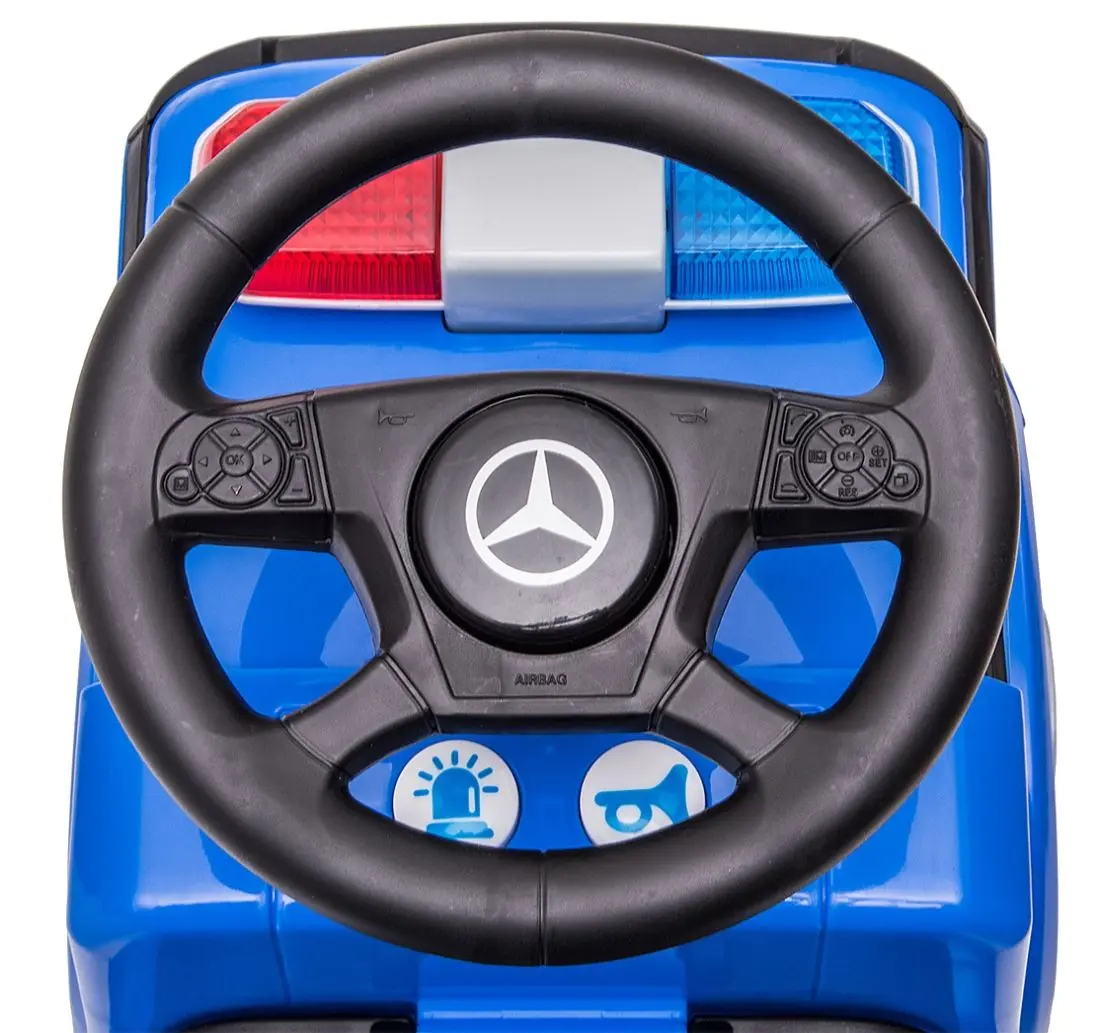 Толокар Milly Mally Mercedes Antos Police Truck (Blue) - 5