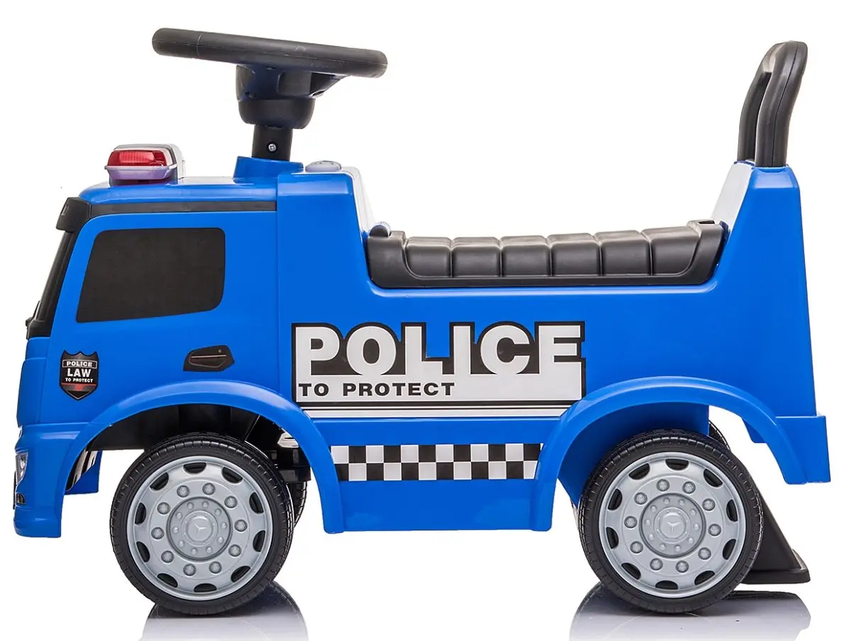 Толокар Milly Mally Mercedes Antos Police Truck (Blue) - 8