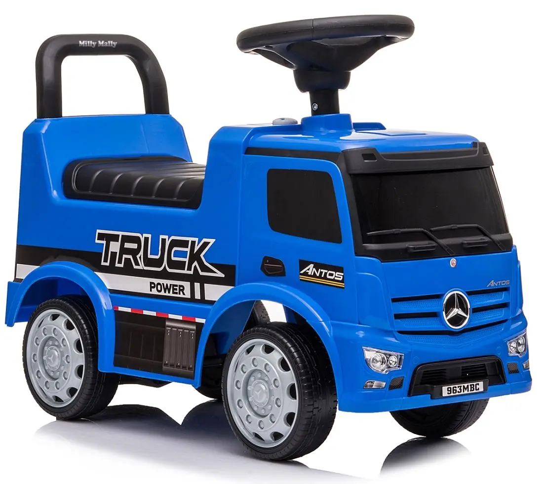 Толокар Milly Mally Mercedes Antos Power Truck (Blue) - 3