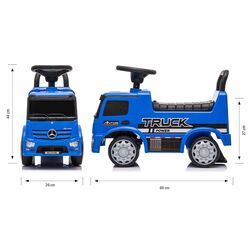 Толокар Milly Mally Mercedes Antos Power Truck (Blue) Thumb