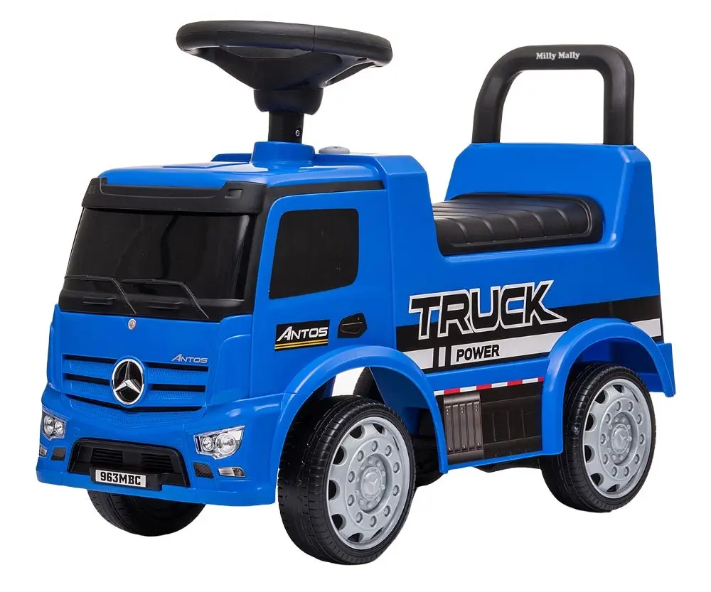 Толокар Milly Mally Mercedes Antos Power Truck (Blue)