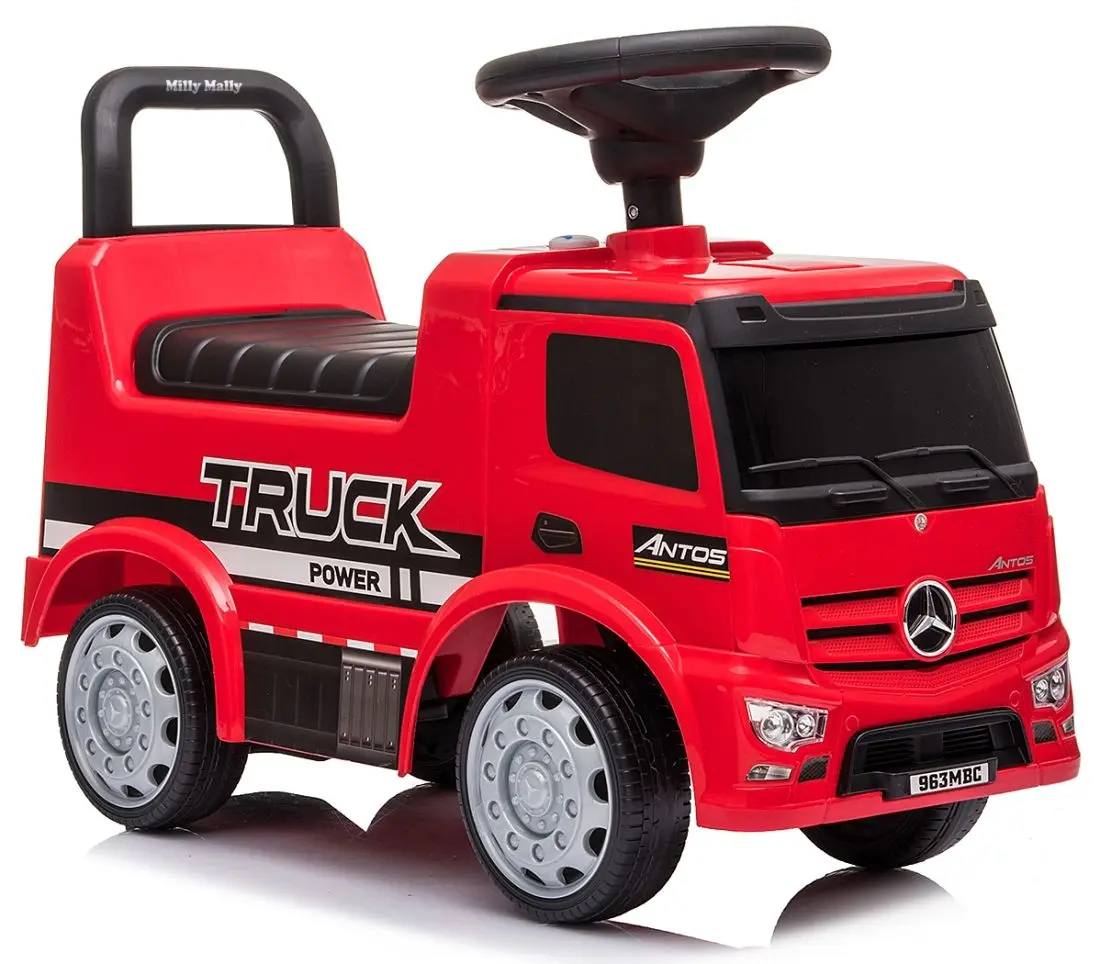 Толокар Milly Mally Mercedes Antos Power Truck (Red) - 3