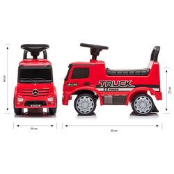 Толокар Milly Mally Mercedes Antos Power Truck (Red) Thumb