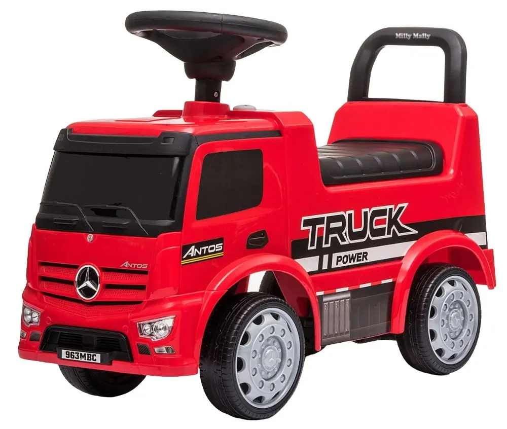 Толокар Milly Mally Mercedes Antos Power Truck (Red)