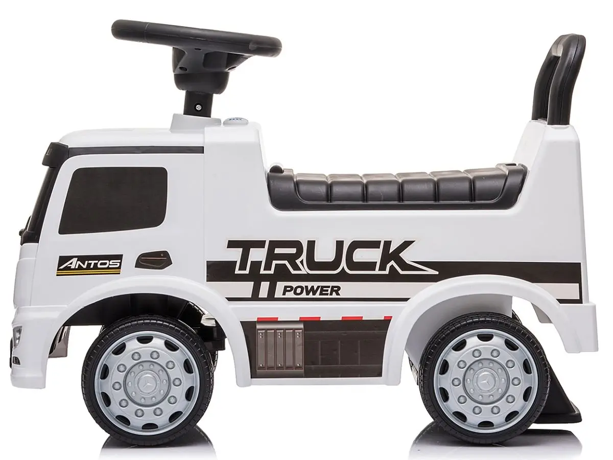 Толокар Milly Mally Mercedes Antos Power Truck (White) - 4
