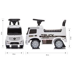 Толокар Milly Mally Mercedes Antos Power Truck (White) Thumb