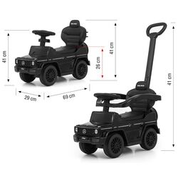 Tolocar Milly Mally Mercedes G350d (Black) Thumb