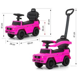 Толокар Milly Mally Mercedes G350d (Pink) Thumb