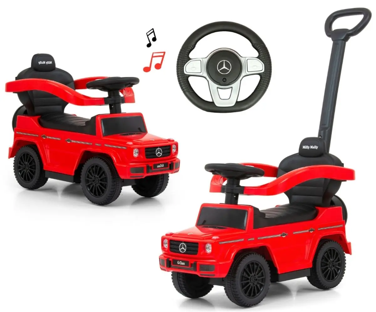 Толокар Milly Mally Mercedes G350d (Red) - 5