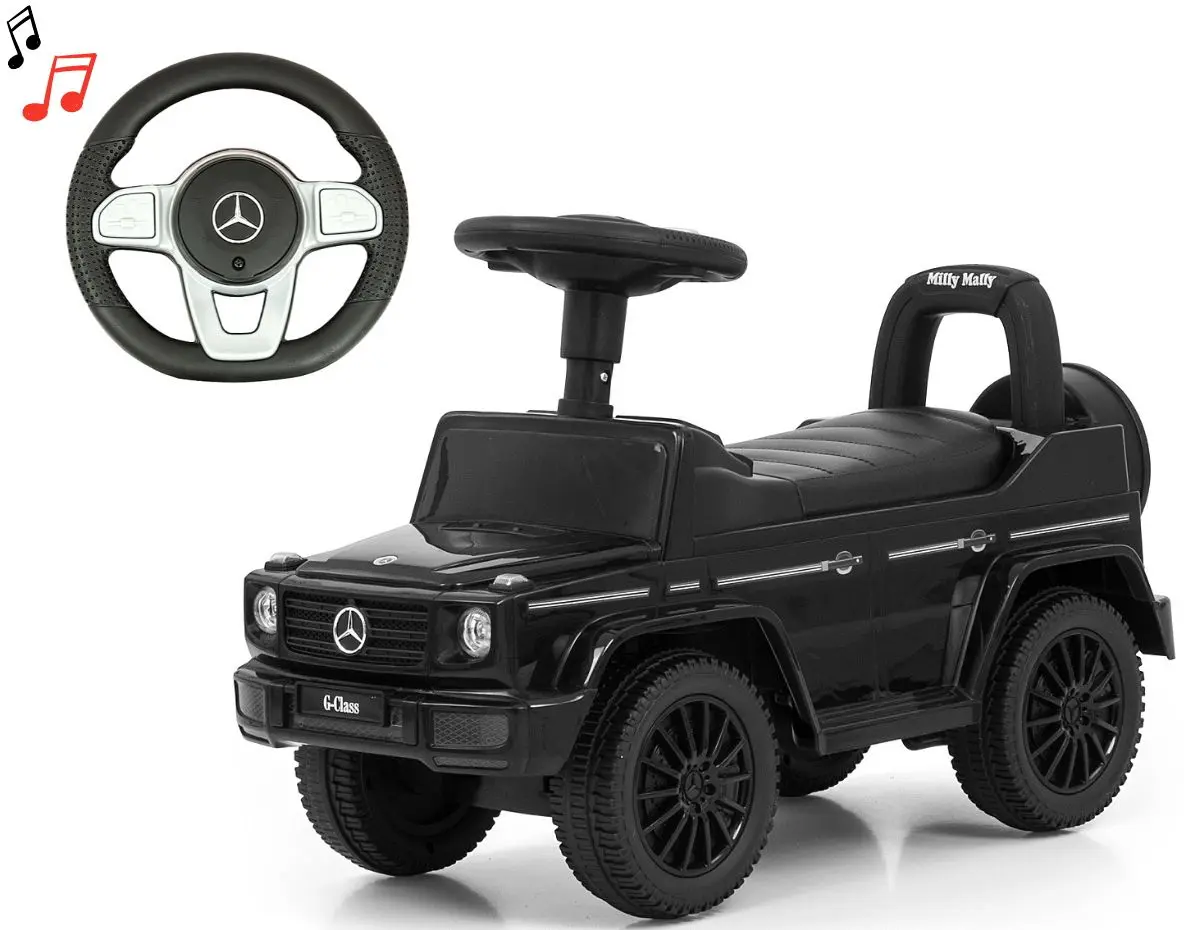 Толокар Milly Mally Mercedes G350d S (Black) - 2
