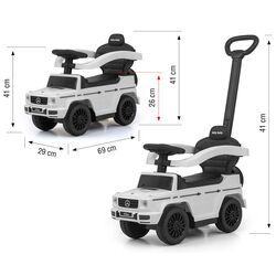 Tolocar Milly Mally Mercedes G350d (White) Thumb