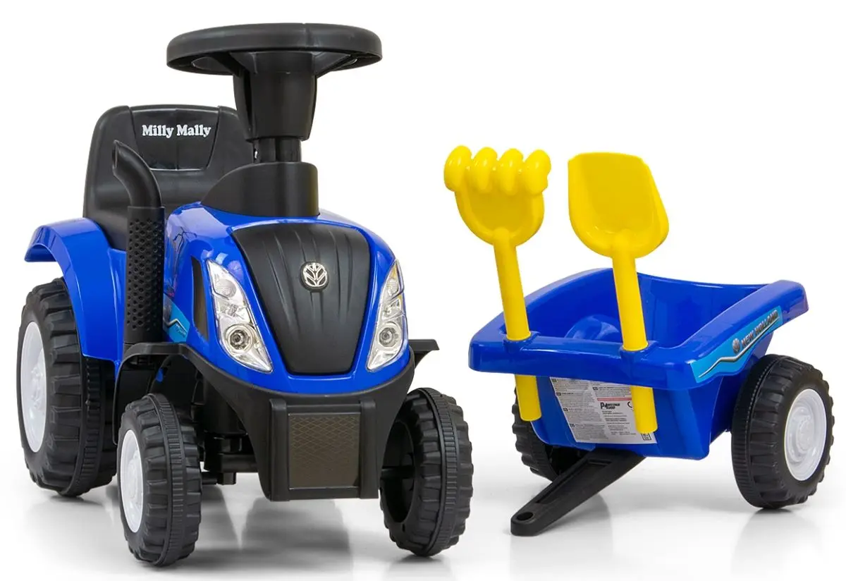 Толокар Milly Mally New Holland T7 Traktor (Blue) - 4