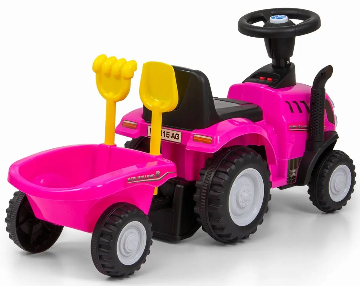 Tolocar Milly Mally New Holland T7 Traktor (Pink) - 2