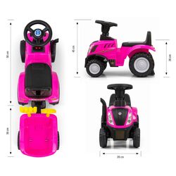 Tolocar Milly Mally New Holland T7 Traktor (Pink) Thumb
