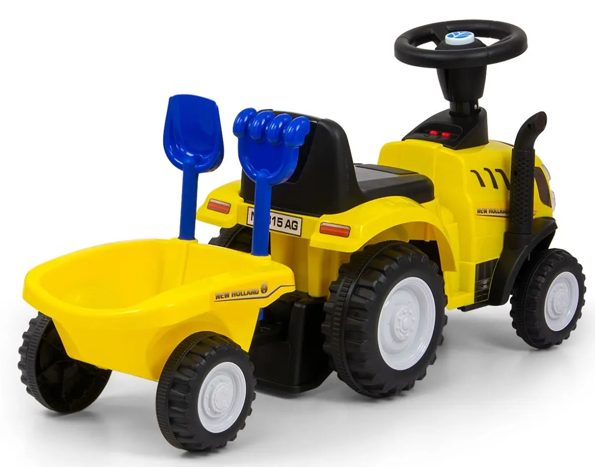 Tolocar Milly Mally New Holland T7 Traktor (Yellow) - 2