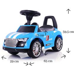 Tolocar Milly Mally Racer (Blue) Thumb