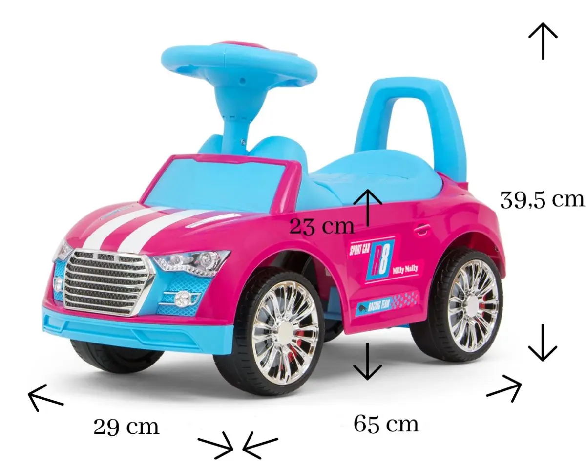 Tolocar Milly Mally Racer (Pink/Blue) - 2