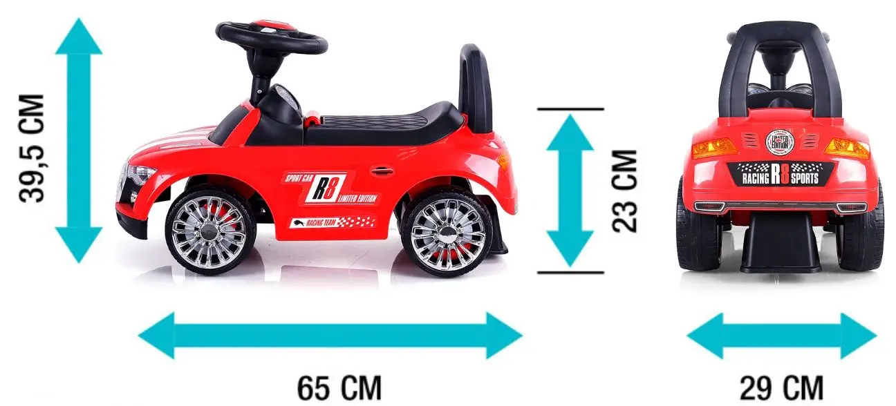 Tolocar Milly Mally Racer (Red) - 6