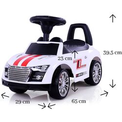 Tolocar Milly Mally Racer (White) Thumb