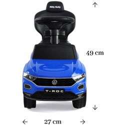 Толокар Milly Mally Volkswagen T-Rock (Blue) Thumb