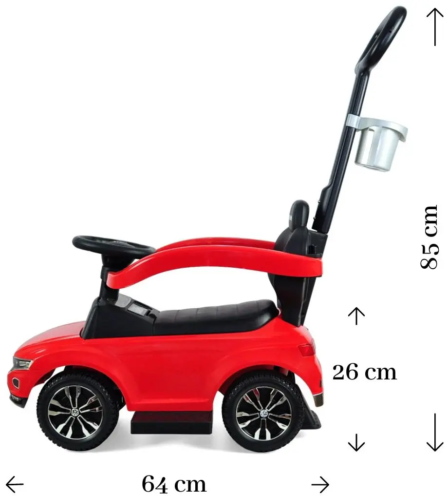 Толокар Milly Mally Volkswagen T-Rock (Red) - 4