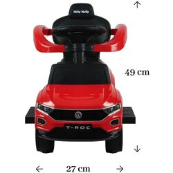 Толокар Milly Mally Volkswagen T-Rock (Red) Thumb
