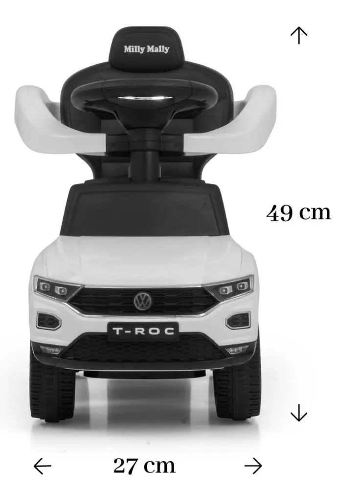 Толокар Milly Mally Volkswagen T-Rock (White) - 10