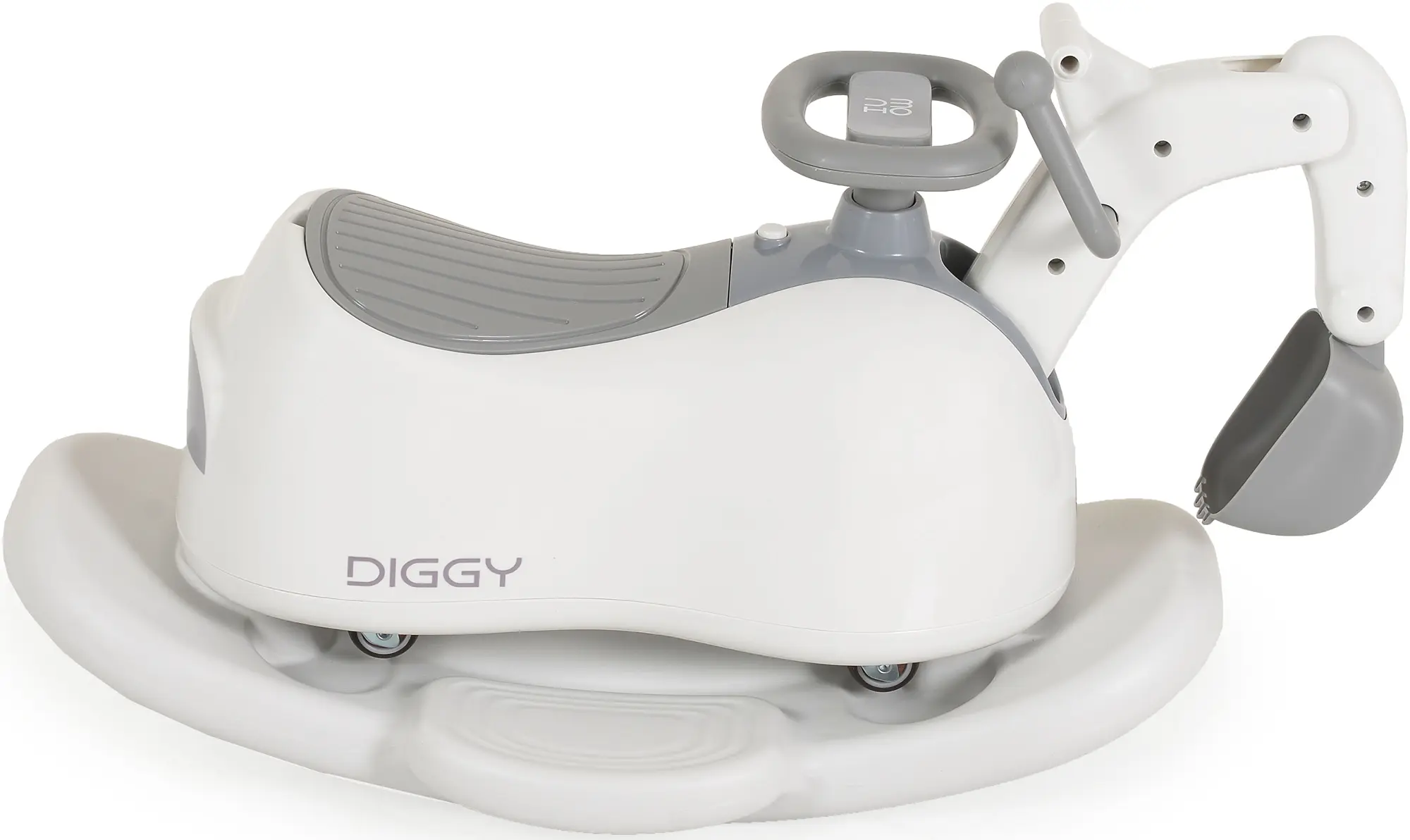Толокар 4в1 Moni Diggy (White/Grey) - 2