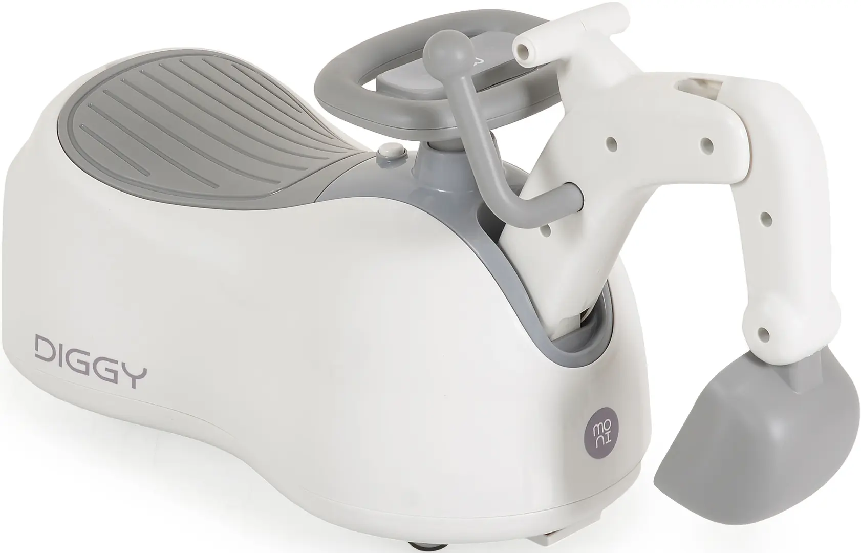 Толокар 4в1 Moni Diggy (White/Grey)